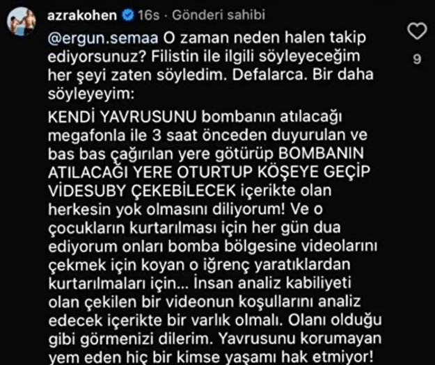 Skandal Filistin yorumu sonrası Everest Yayınları Azra Kohen'le yollarını ayırdı