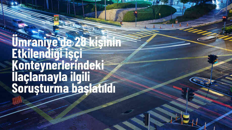 Ümraniye\'deki İnşaat Şantiyesinde İlaçlama Sonucu 28 Kişi Hastaneye Kaldırıldı