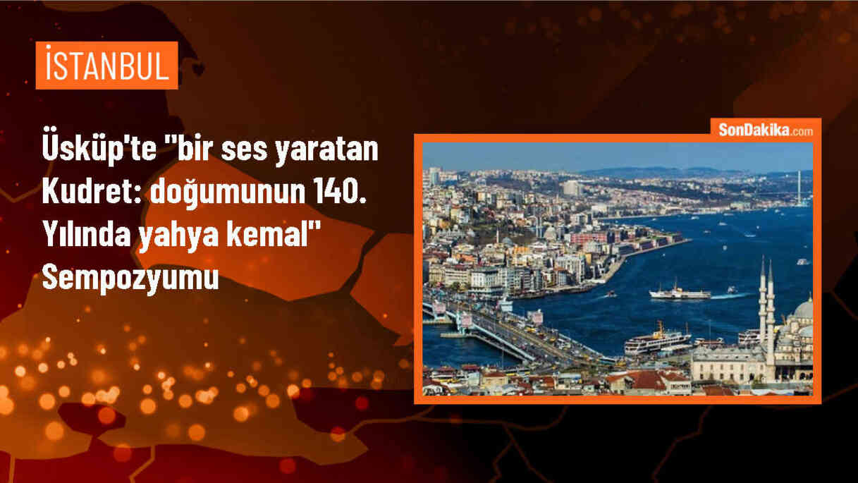 Kuzey Makedonya\'da Yahya Kemal sempozyumu düzenlendi