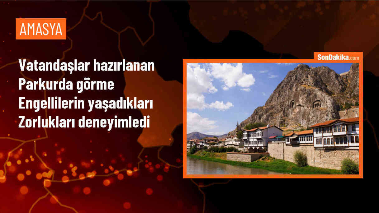 Amasya Üniversitesi Öğrencileri Göz Engelliler İçin Empati Projesi Gerçekleştirdi