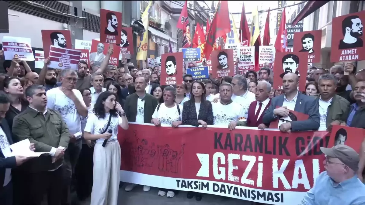 11\'inci Yılında Gezi Tutuklularının Serbest Bırakılması Çağrısı: "Gezi Direnişi Bu Ülkenin Dünü Değil Geleceğidir"