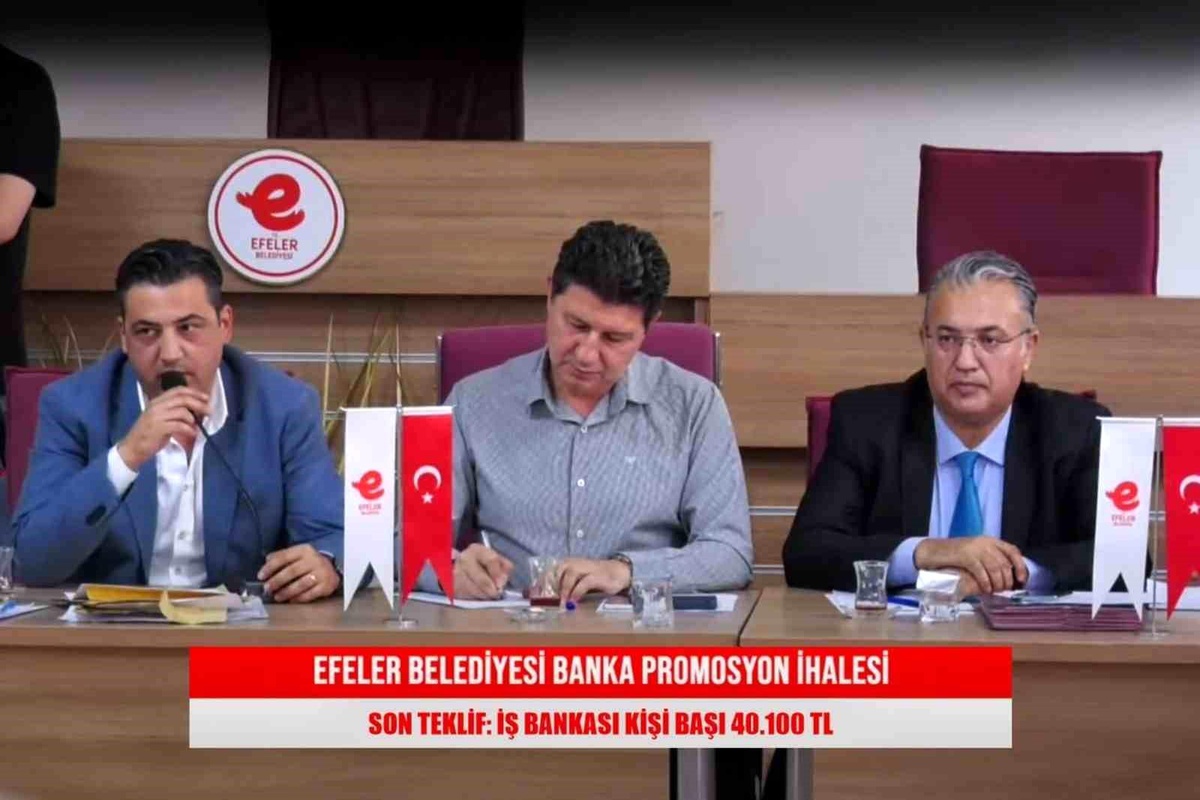Efeler Belediyesi Personeline Banka Maaş Promosyonu Ödemesi Yapılacak