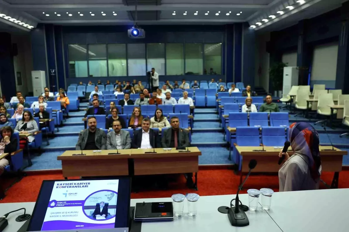 Kayseri Kariyer Konferansları Projesi İşverenlere Yönelik Faaliyetler Konulu Sunum Gerçekleştirildi