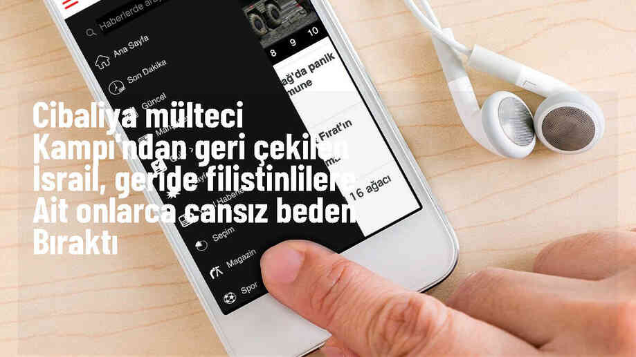Cibaliya Mülteci Kampı\'ndan geri çekilen İsrail, geride Filistinlilere ait onlarca cansız beden bıraktı
