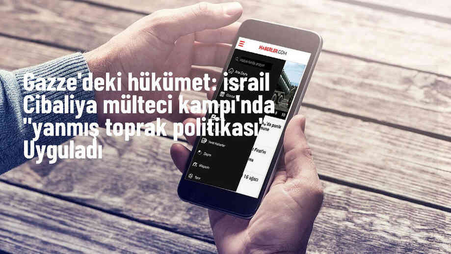 Gazze\'deki Filistin Hükümeti İsrail\'in Yanmış Toprak Politikası Uyguladığını Belirtti