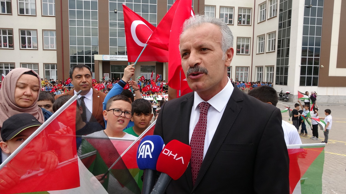 Sivas\'ta İsrail\'in Filistin\'e yönelik saldırılarına tepki