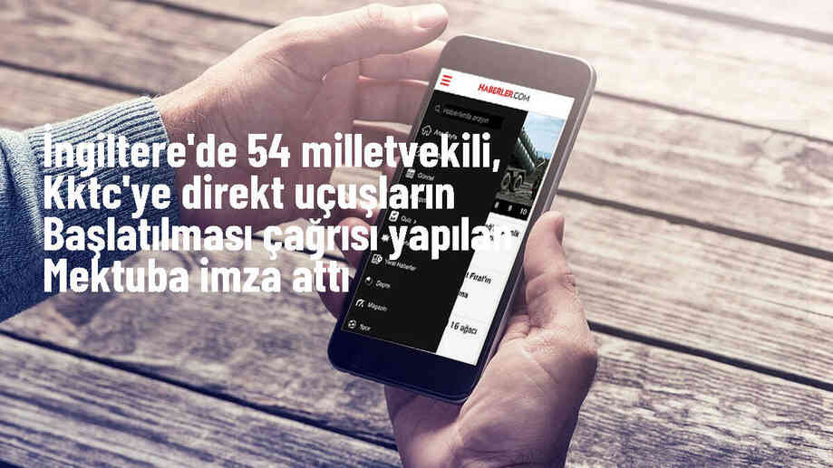İngiltere\'de 54 Milletvekili KKTC\'ye Doğrudan Uçuş İstiyor