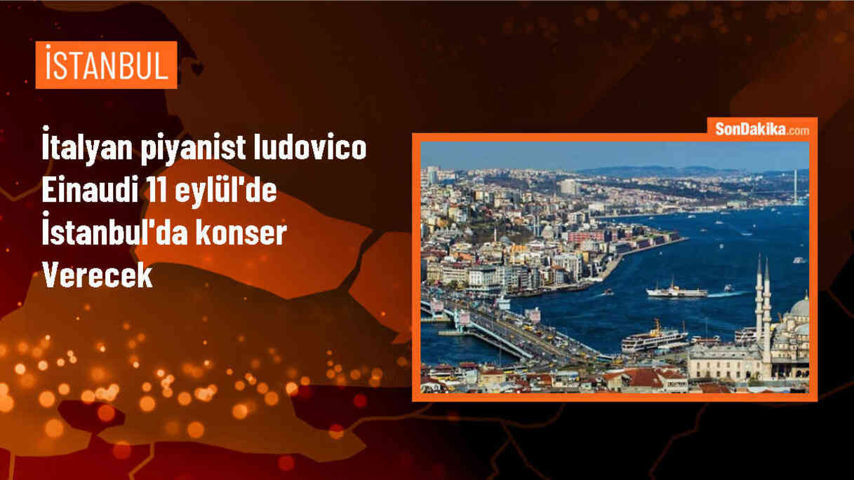 İtalyan Piyanist Ludovico Einaudi İstanbul\'da Konser Verecek