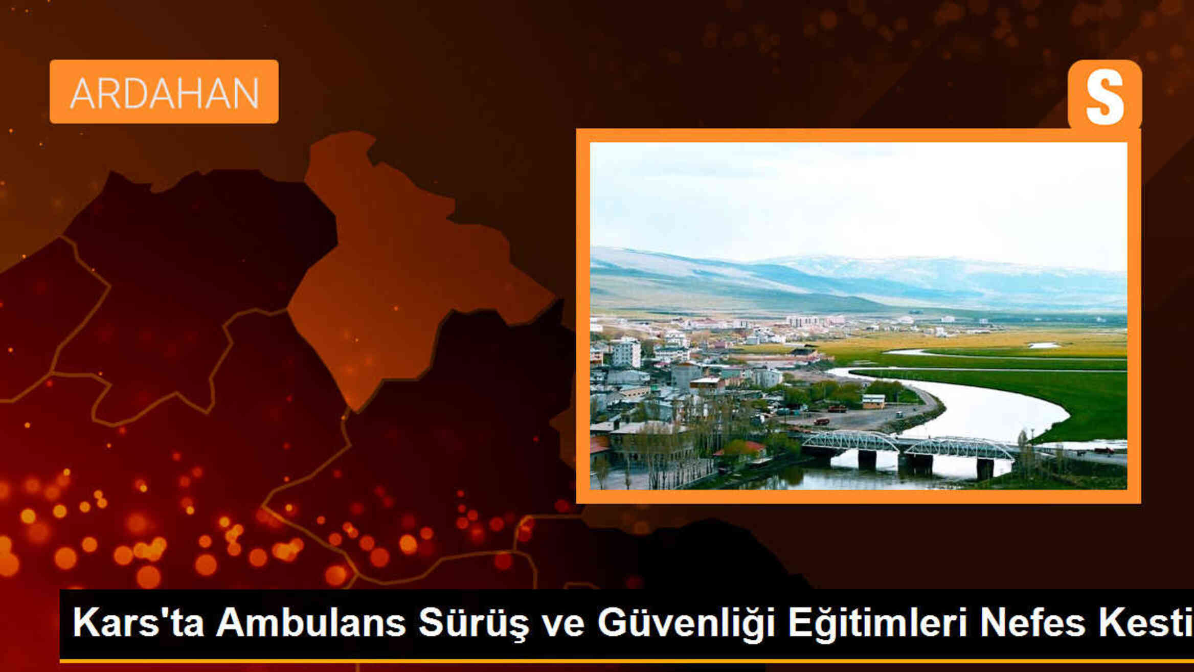 Kars\'ta Ambulans Sürüş ve Güvenliği Eğitimleri Nefes Kesti