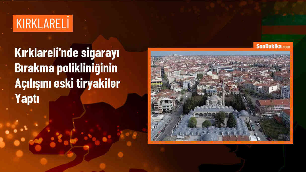 Kırklareli Valisi Sigarayı Bırakma Polikliniğinin Açılışını Gerçekleştirdi