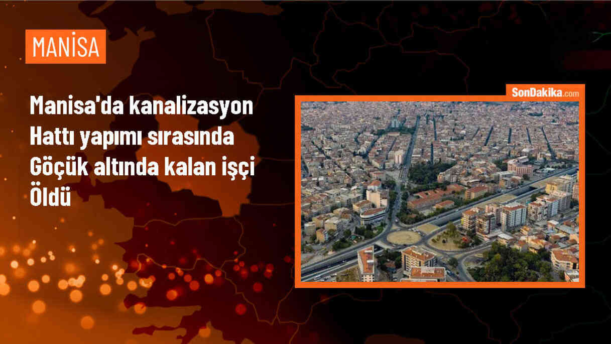 Manisa\'da fabrika çukurunda göçük: 1 işçi hayatını kaybetti