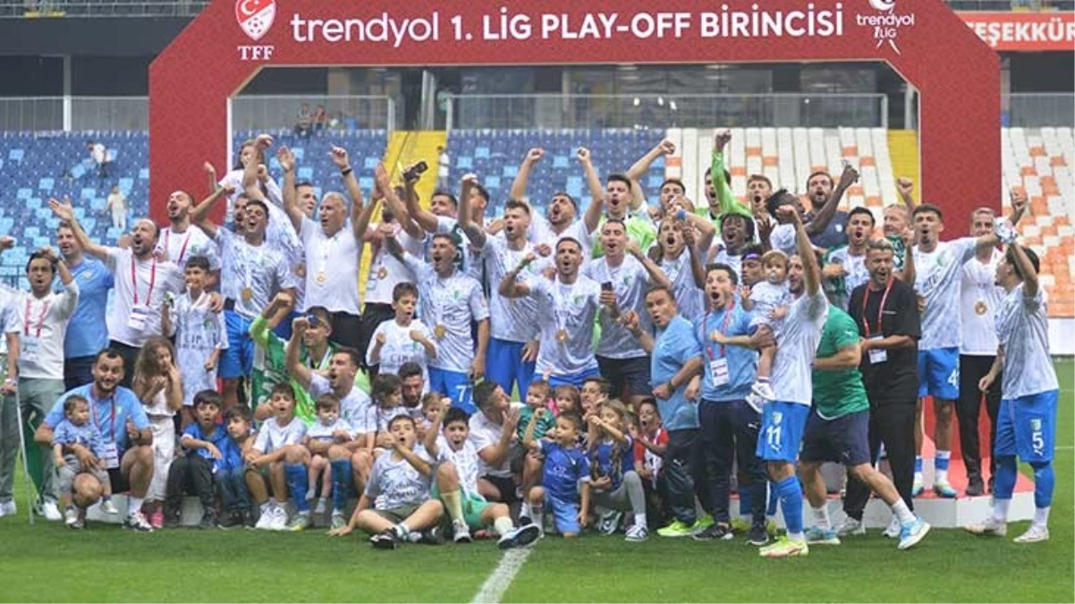 Sakaryaspor\'u 3-1 yenen Bodrum FK, Süper Lig\'e yükselen son takım oldu