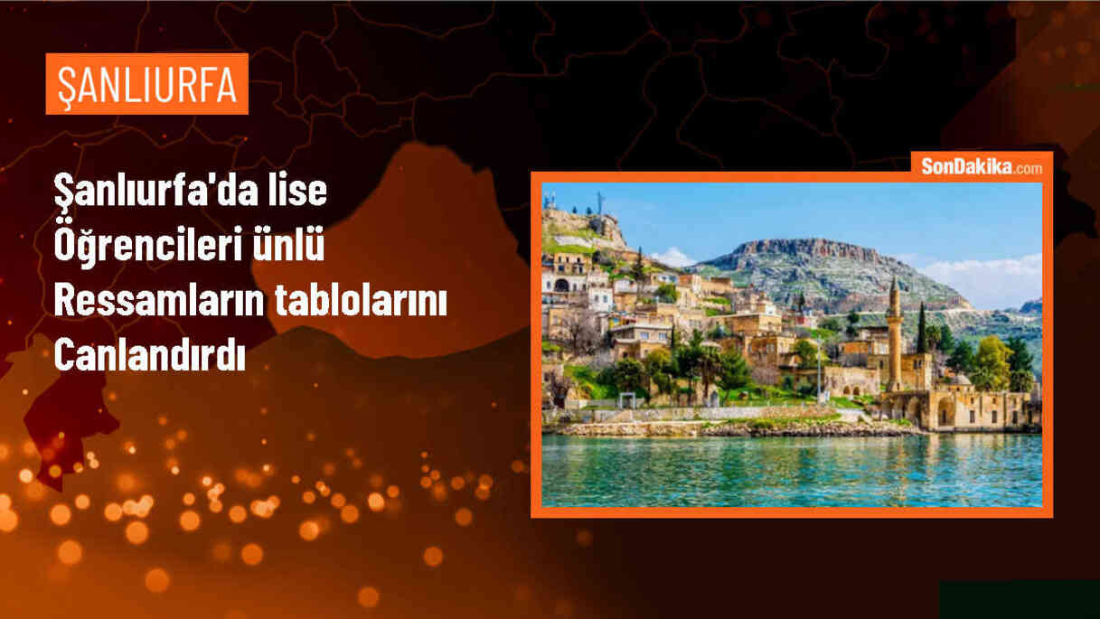 Şanlıurfa Kültür Yolu Festivali\'nde Ressamların Tabloları Canlandırıldı