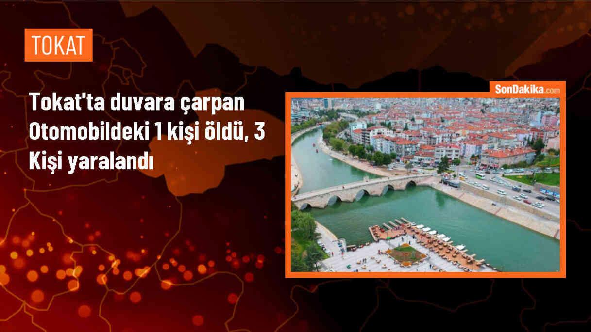 Tokat\'ın Niksar ilçesinde trafik kazası: 1 ölü, 3 yaralı