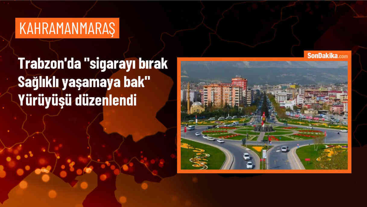 Trabzon\'da Sigarayı Bırak Yürüyüşü Gerçekleştirildi