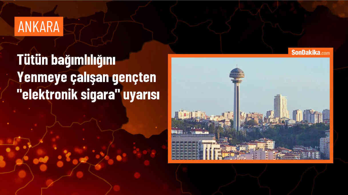 Tütün bağımlılığını yenmeye çalışan gençten "elektronik sigara" uyarısı