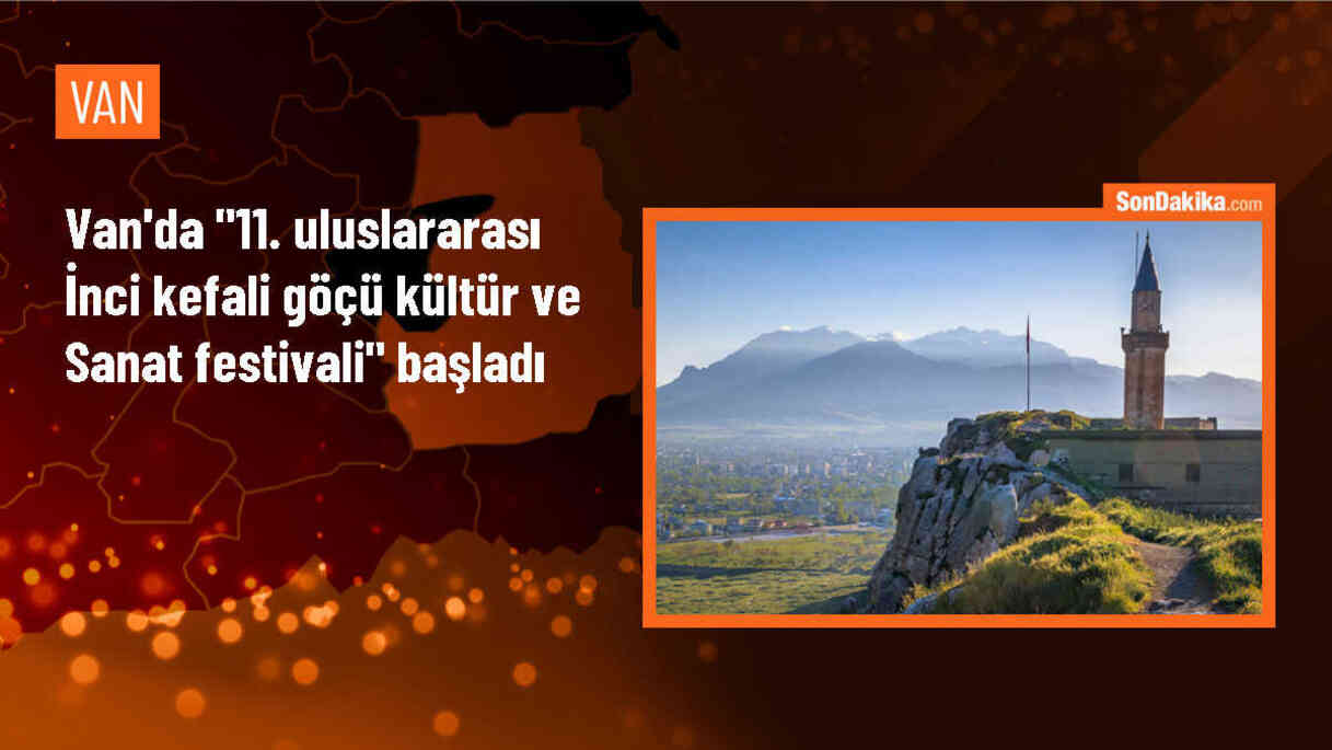 Van\'da Uluslararası İnci Kefali Göçü Kültür ve Sanat Festivali Başladı
