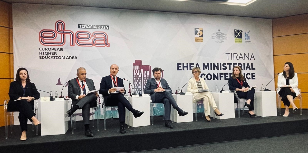 YÖK Başkanı Erol Özvar, Arnavutluk\'ta düzenlenen Avrupa Yükseköğretim Alanı Bakanlar Konferansı\'na katıldı
