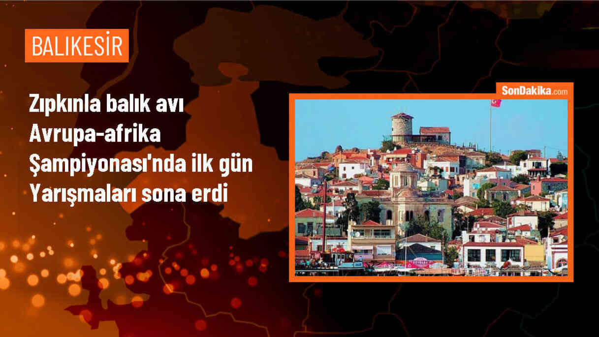 Zıpkınla Balık Avı Avrupa-Afrika Şampiyonası\'nda ilk gün yarışmaları sona erdi