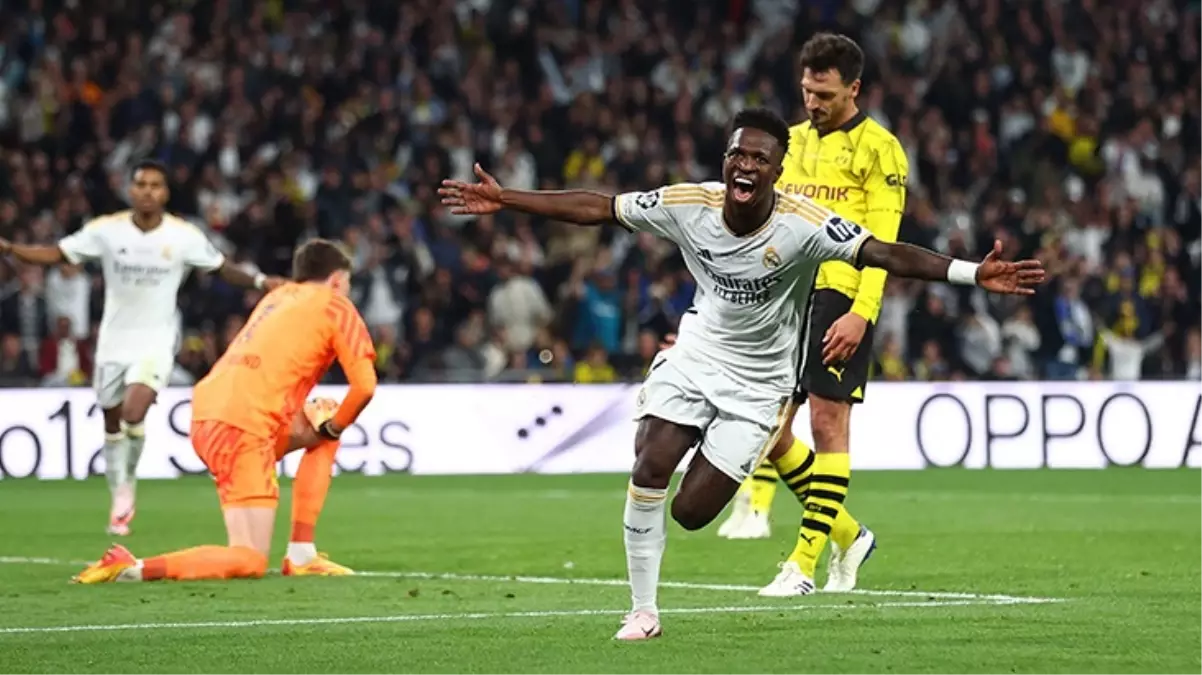 Borussia Dortmund\'u 2-0 yenen Real Madrid Şampiyonlar Ligi şampiyonu