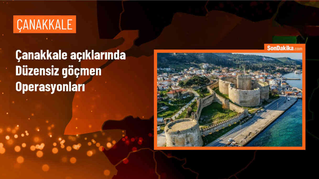 Çanakkale\'de 22 düzensiz göçmen yakalandı