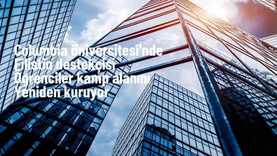 ABD\'deki öğrenciler Filistin\'e destek için kamp kurmaya devam ediyor