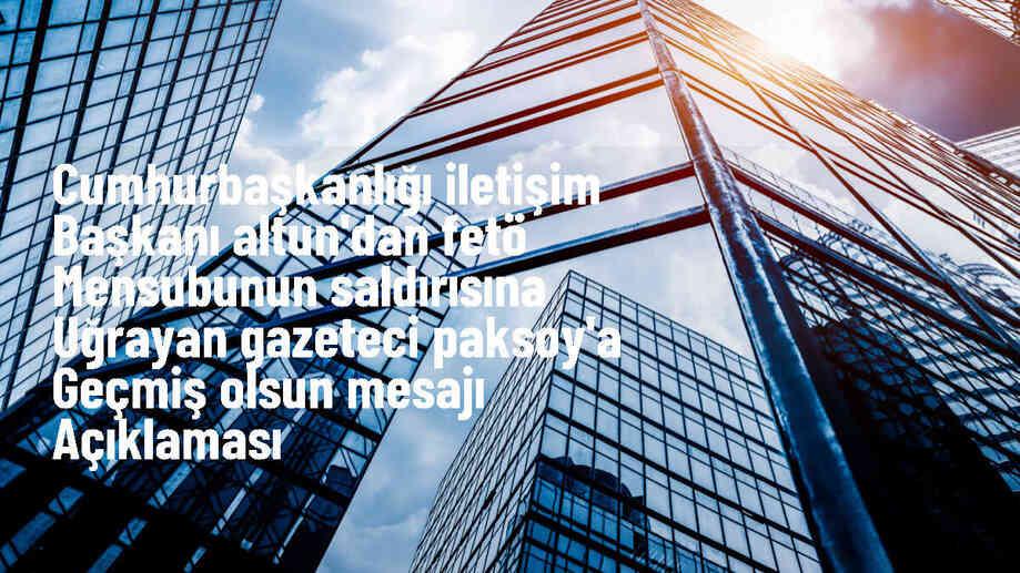 Altun, FETÖ saldırısına uğrayan gazeteciye geçmiş olsun dileğinde bulundu