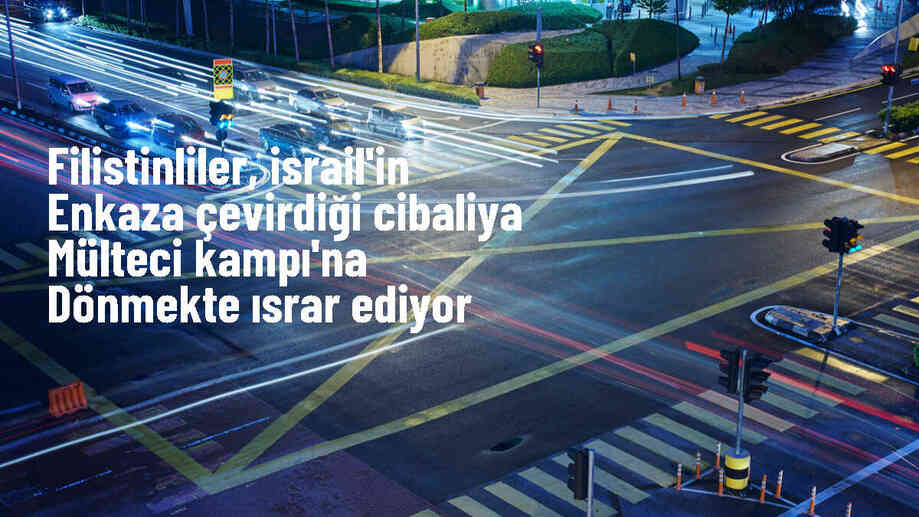 Gazze Şeridi\'ndeki Cibaliya Mülteci Kampı Sakinleri Evlerine Dönüyor