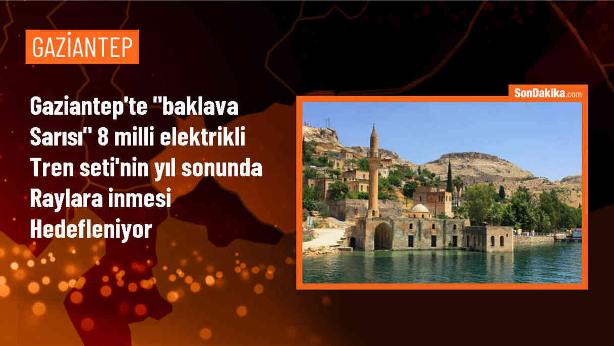 TÜRASAŞ, yerli ve milli üretim olan \'baklava sarısı\' tren setlerini Gaziantep\'e teslim edecek