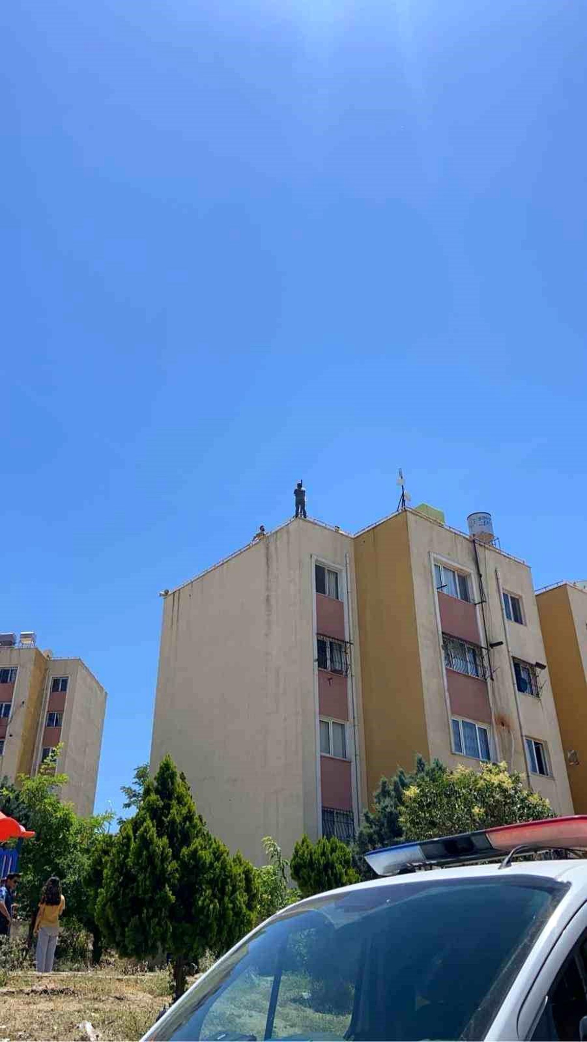Reyhanlı\'da intihar girişiminde bulunan vatandaş ikna edildi