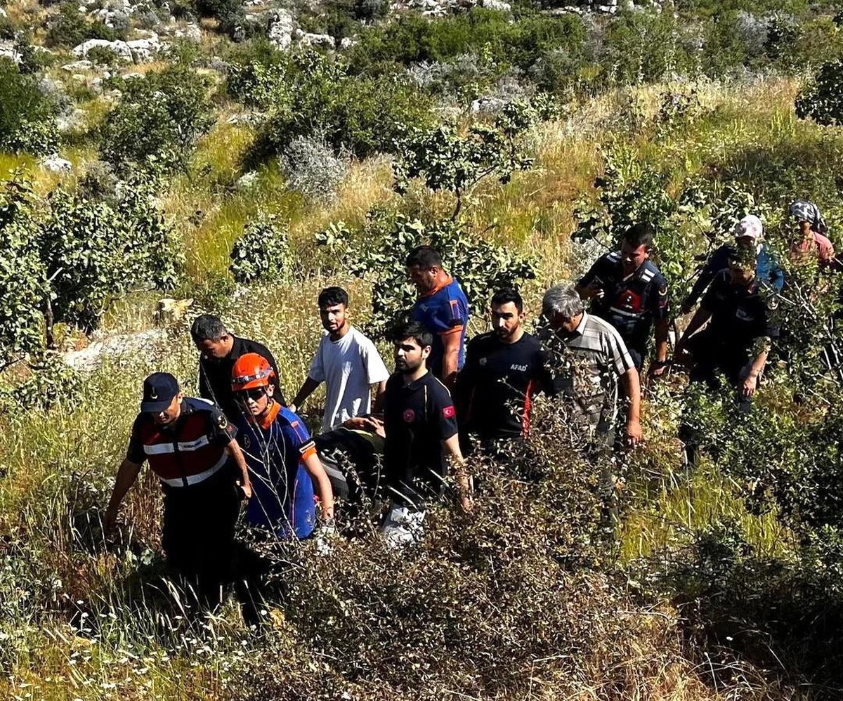 Adıyaman\'ın Besni ilçesinde hayvanları otlatırken kayalıklardan düşen şahıs ağır yaralandı