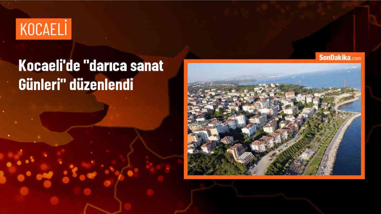 Darıca Sanat Günleri\'nde Öğrencilerin Eserleri Sergilendi
