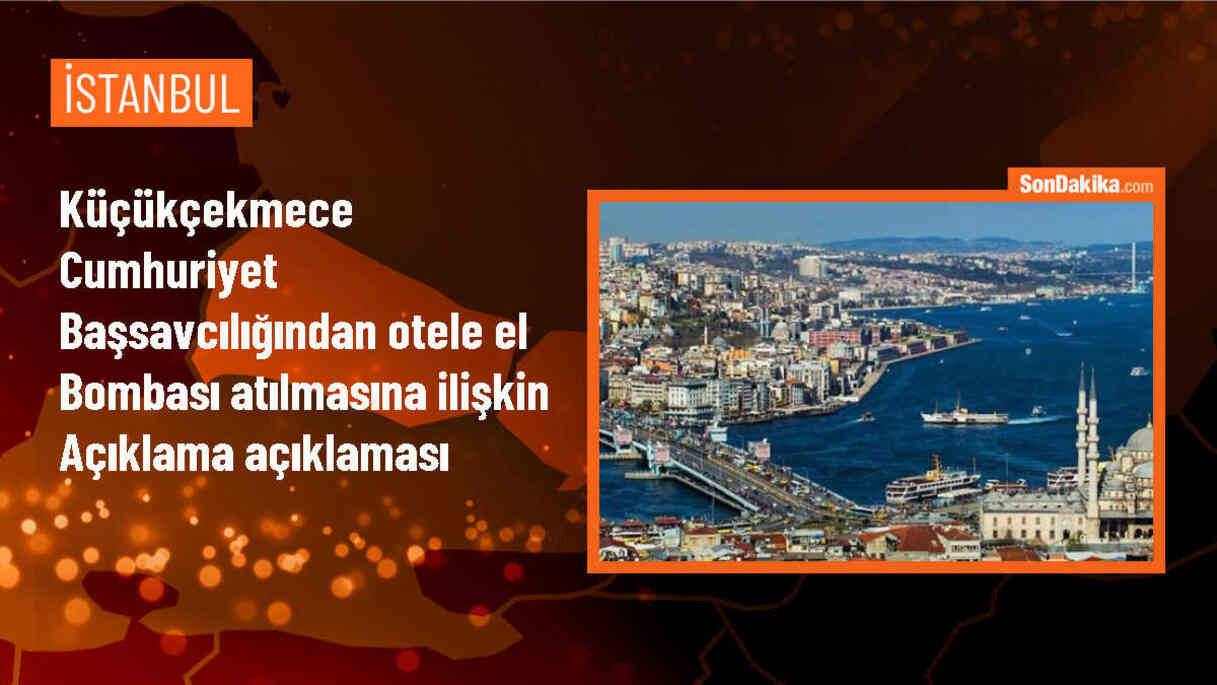 Küçükçekmece\'de Otele El Bombası Atma Girişimi Sonrası Yakalanan Şüpheliler