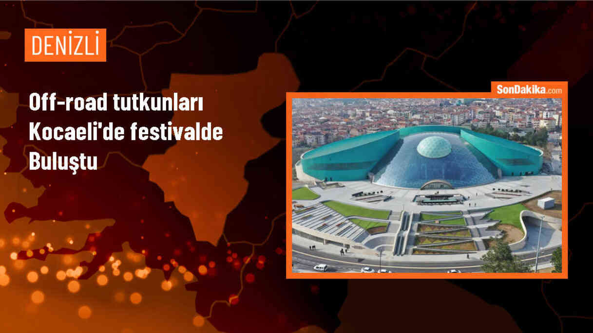 Off-road tutkunları Kocaeli\'de festivalde buluştu