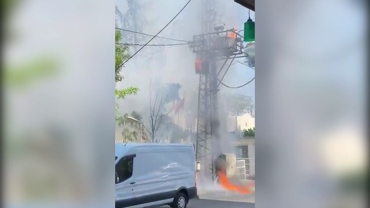 Şanlıurfa\'da Enerji Şirketine Ait Trafoda Yangın Çıktı