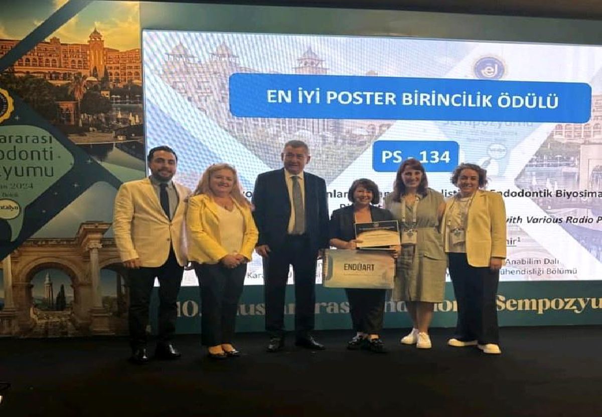 Karabük Üniversitesi Öğretim Üyesi Doç. Dr. Olcay Özdemir, En İyi Poster Ödülü Aldı