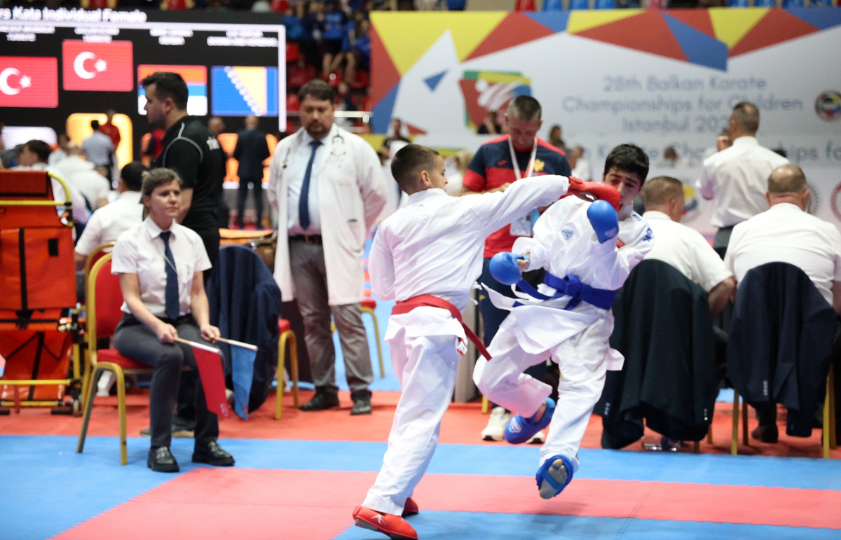 Türkiye, 28. Balkan Çocuklar Karate Şampiyonası\'nda birinci oldu