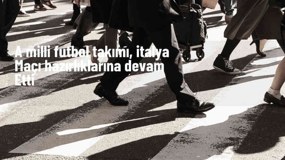 A Milli Futbol Takımı, İtalya maçı öncesi hazırlıklarını sürdürdü