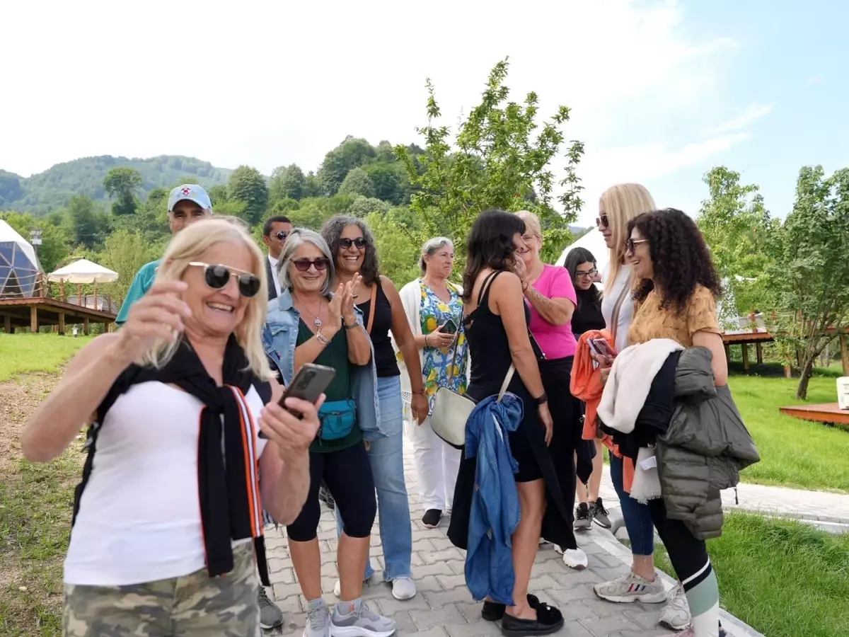 Aydınpınar Şelalesi Tabiat Parkı, Yabancı Turistlerin İlgi Odağı Haline Geldi