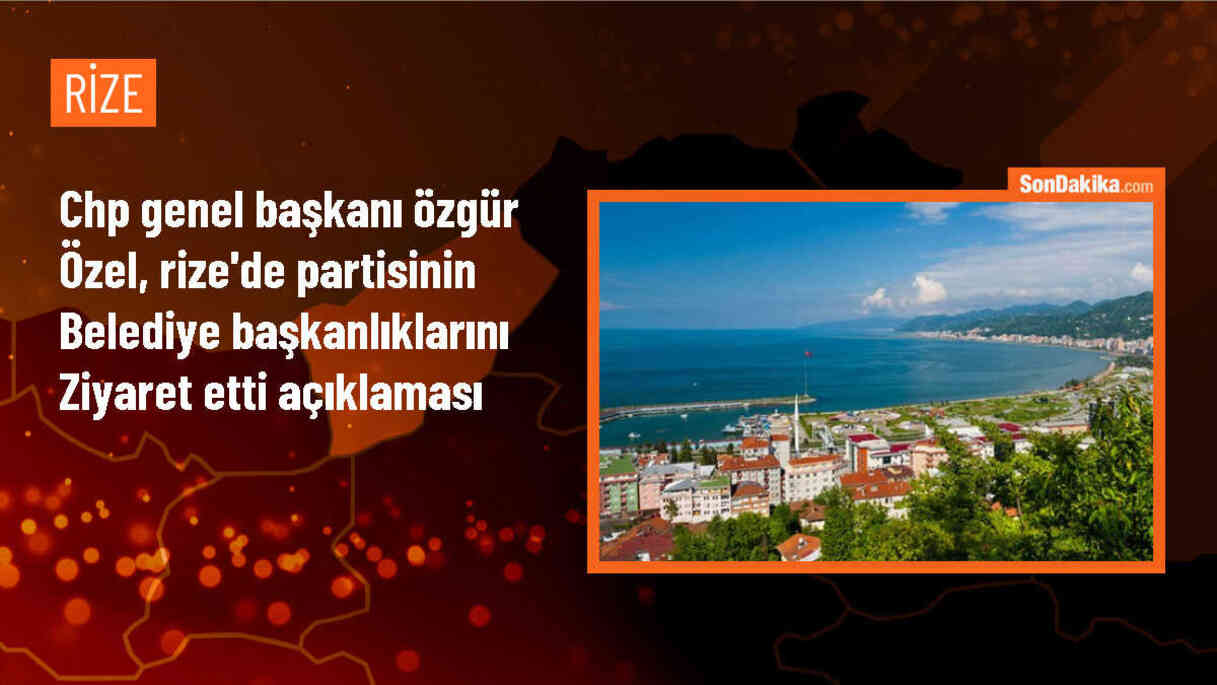 CHP Genel Başkanı Özgür Özel, belediyelerin iktidar anahtarı olduğunu söyledi