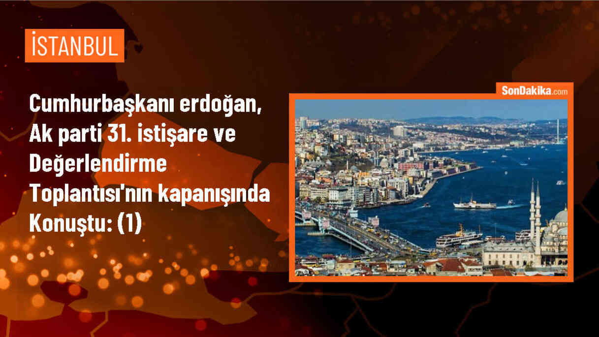Cumhurbaşkanı Erdoğan, AK Parti 31. İstişare ve Değerlendirme Toplantısı\'nın kapanışında konuştu: (1)