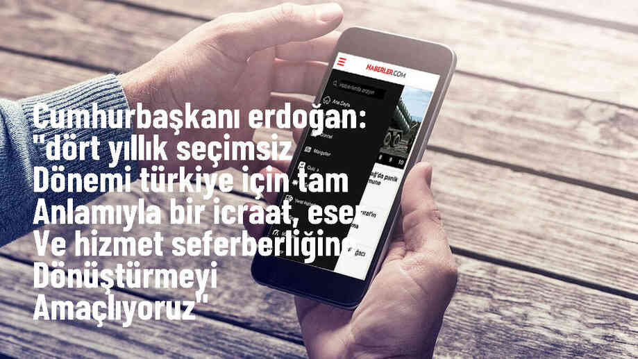 Cumhurbaşkanı Erdoğan: Dört yıllık seçimsiz dönemi icraat ve hizmet seferberliği olarak değerlendiriyoruz