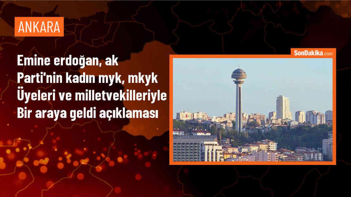 Emine Erdoğan, AK Parti\'nin kadın üyeleriyle bir araya geldi