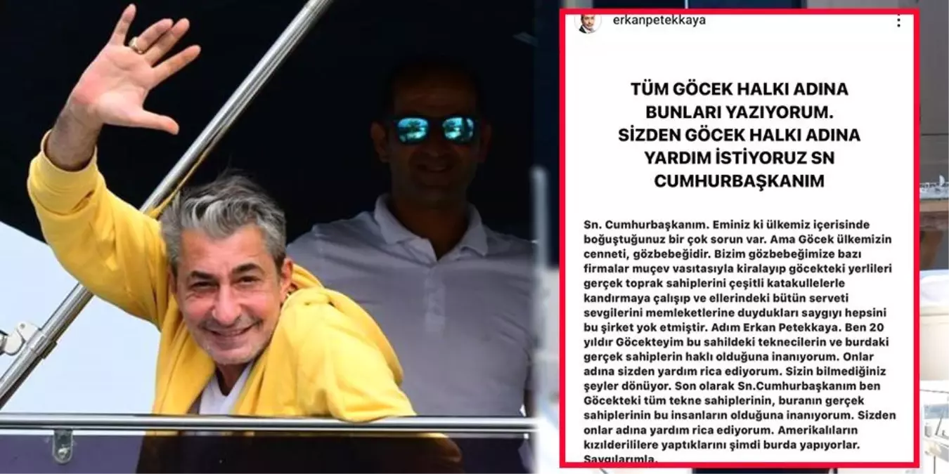 Erkan Petekkaya: Göcek\'te Yasa Dışı Olaylar Dönüyor