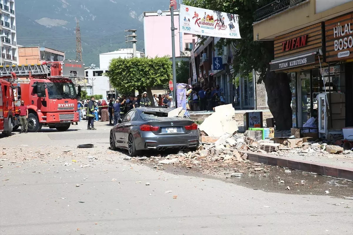 Hatay\'ın Payas ilçesinde patlama meydana geldi