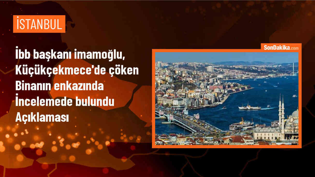 İstanbul\'da çöken binayla ilgili tetkikler devam ediyor