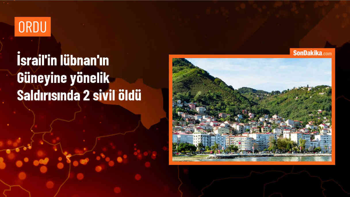 İsrail Savaş Uçakları Lübnan\'da Bir Eve Saldırdı: 2 Sivil Hayatını Kaybetti