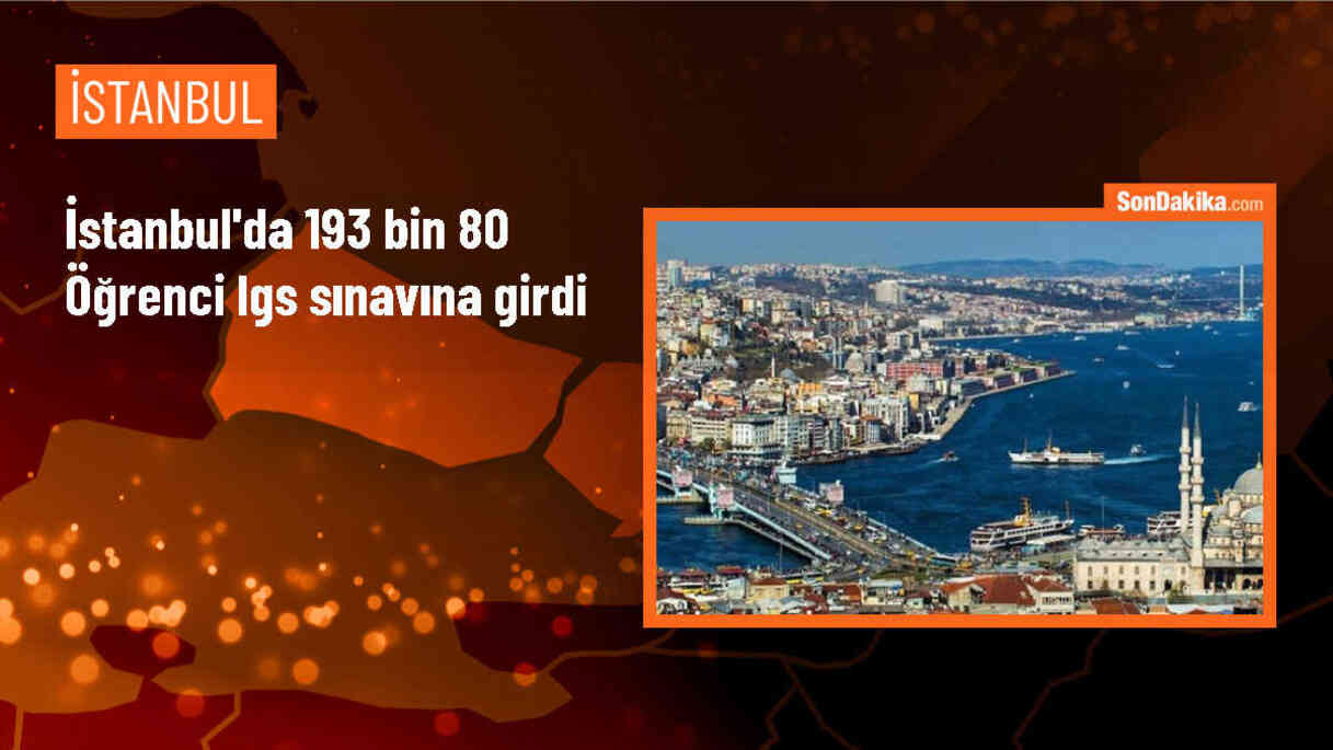 İstanbul\'da LGS sınavı başladı