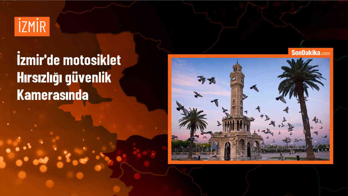 Bornova\'da motosiklet hırsızı tutuklandı