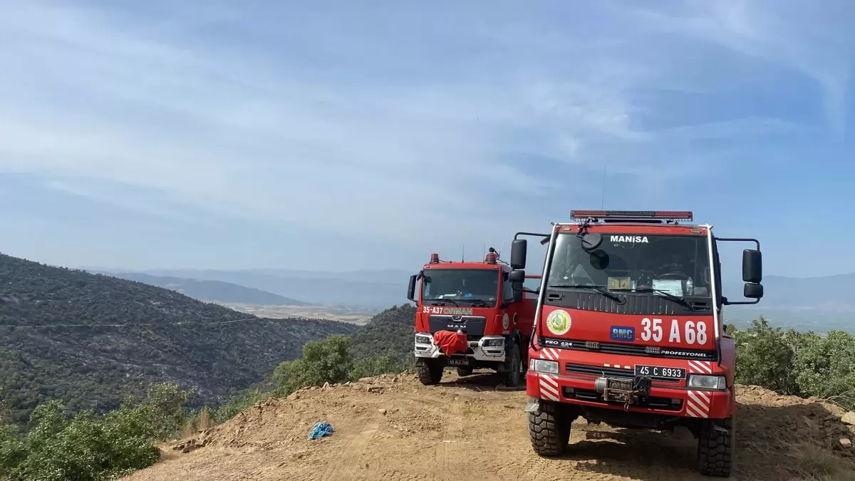 Manisa\'da çıkan yangın 12 saatlik müdahale sonucu söndürüldü